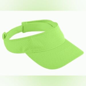"Augusta Sportswear" Super Bright Neon Green Tennis Visor Sun Hat